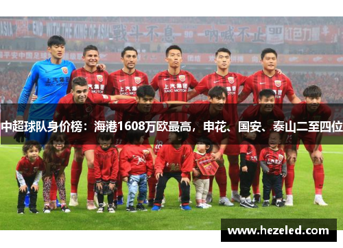 中超球队身价榜：海港1608万欧最高，申花、国安、泰山二至四位